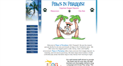Desktop Screenshot of pawsinparadisesc.com